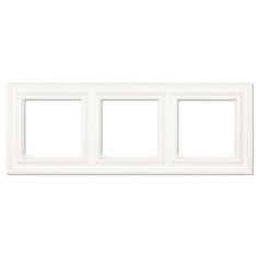 Рамка 3п JUNG EPD483WW, белый