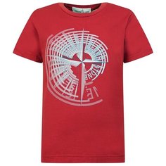 Футболка Stone Island размер 116, бордовый