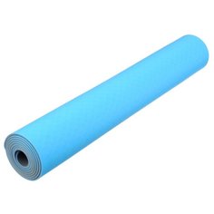 Коврик (ДхШхТ) 173х61х0.4 см TORRES Comfort 4 синий/серый однотонный
