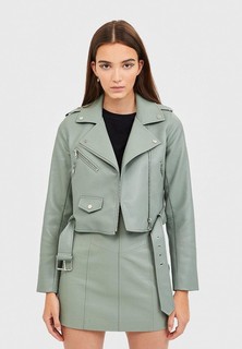 Куртка кожаная Stradivarius