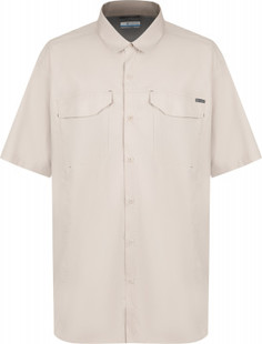 Рубашка с коротким рукавом мужская Columbia Silver Ridge Lite, Plus Size, размер 64-66