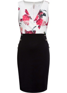 Платье с пуговицами Bonprix