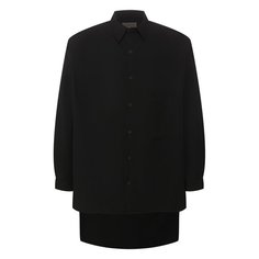 Шерстяная рубашка Yohji Yamamoto