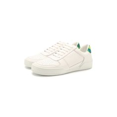 Кожаные кеды Semplice Versace