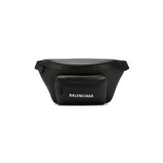 Кожаная поясная сумка Everyday Balenciaga