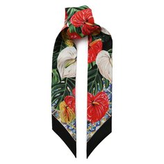 Шелковый шарф-бандо Dolce & Gabbana
