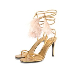 Кожаные босоножки Valentino Garavani Rockstud Flair Valentino