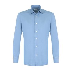 Рубашка из денима с воротником кент Kiton
