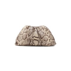 Клатч Pouch из кожи питона Bottega Veneta