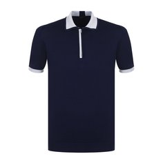 Хлопковое поло с короткими рукавами Kiton