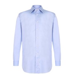 Хлопковая сорочка с воротником кент Brioni