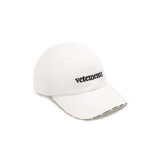 Хлопковая бейсболка Vetements