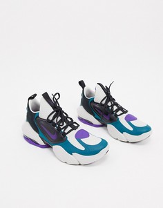 Черно-зеленые кроссовки Nike Training Air Max Alpha Savage-Черный