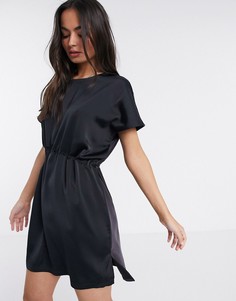 Синее платье со шнурком French Connection-Синий