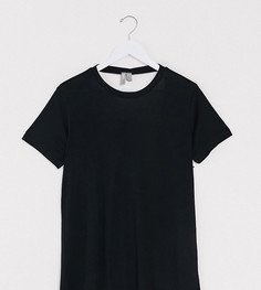 Черная футболка с открытой спиной ASOS DESIGN Tal-Черный