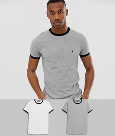 Комплект из 2 футболок French Connection-Мульти