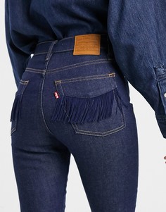Джинсы цвета индиго прямого кроя Levis-Синий Levis®