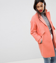 Пальто с карманами ASOS PETITE-Розовый