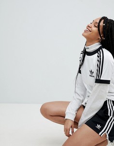 Черные шорты с тремя полосками adidas Originals adicolor-Черный