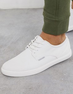 Белые парусиновые кеды Jack & Jones-Белый