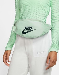 Светло-зеленая сумка-кошелек на пояс с логотипом Nike-Зеленый