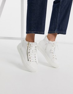 Высокие кроссовки на молнии ALDO-Белый