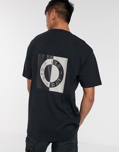 Черная футболка с принтом Topman LTD-Черный