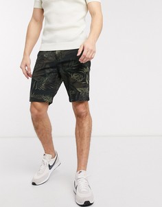 Суженные книзу шорты чиносы с камуфляжным принтом Levis-Зеленый Levis®