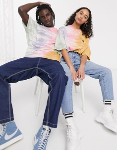 Oversized-футболка в стиле унисекс с принтом на спине ASOS DESIGN x glaad-Мульти