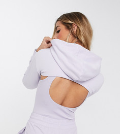 Короткий худи лавандового цвета Puma эксклюзивно для ASOS-Фиолетовый