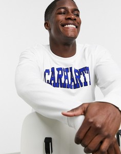Белый лонгслив Carhartt