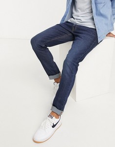 Темно-синие джинсы слим Lee Jeans-Темно-синий