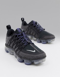 Черные кроссовки Nike Running Vapormax Utility-Черный