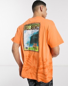 Оранжевая футболка Billabong-Оранжевый