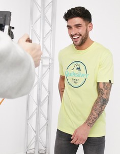 Желтая футболка Quiksilver-Желтый
