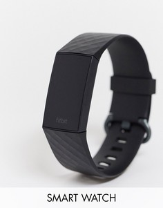 Черные смарт-часы Fitbit Charge 4-Черный