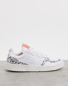 Белые кроссовки adidas Originals x Fiorucci Supercourt-Белый