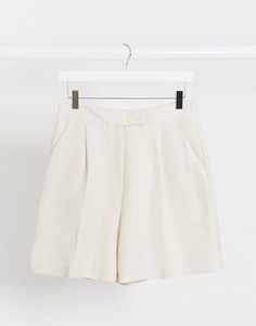 Шорты в стиле милитари ASOS DESIGN-Белый