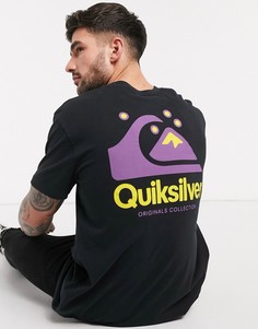 Черная футболка Quiksilver Og Quik Original-Черный