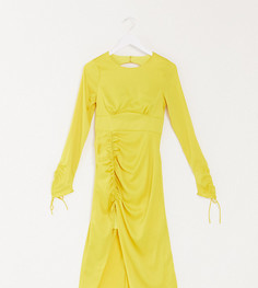 Платье миди Vestire-Желтый