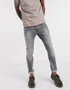 Серые джинсы скинни Burton Menswear-Серый