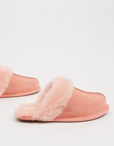 Розовые слиперы UGG Scuffette II-Розовый