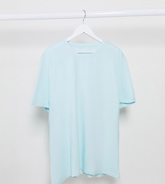 Светло-бирюзовая футболка с круглым вырезом New Look Plus-Зеленый