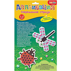 Аппликация на магните Дрофа-Медиа Сверкающие стразы "Божья коровка. Стрекоза"