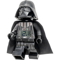 Будильник LEGO Star Wars "Минифигура Дарт Вейдер", свет/звук