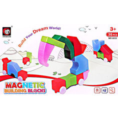 Магнитный 3D пазл Toto, 36 деталей