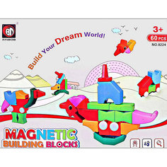 Магнитный 3D пазл Toto, 60 деталей