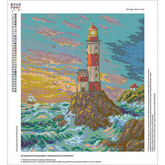 Алмазная мозаика Фрея "Маяк", 36,5х41 см Freya