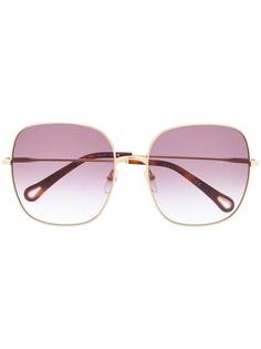 Chloé Eyewear солнцезащитные очки в круглой оправе