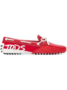 Tods лоферы с логотипом Tod`S
